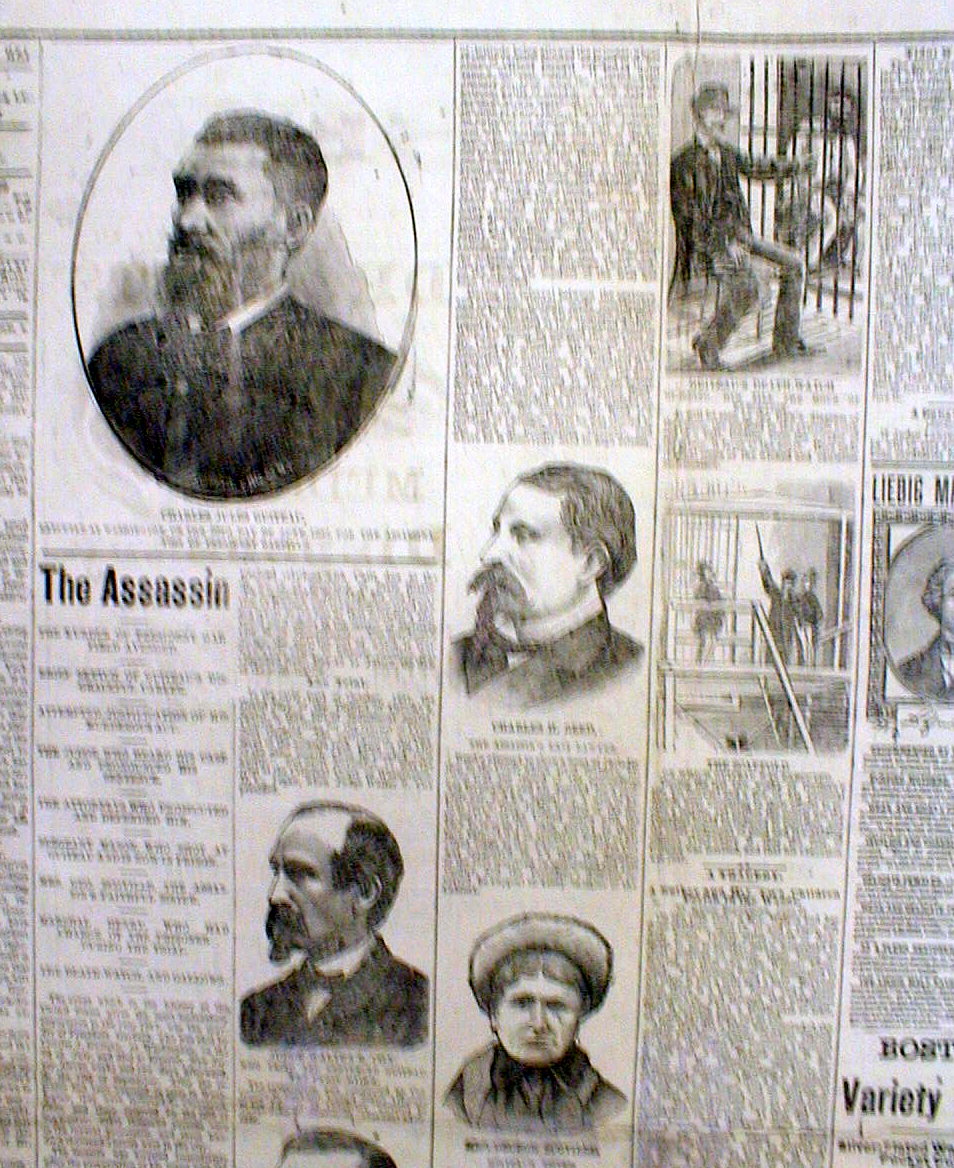 1882 illustrated newspaper PRESIDENT GARFIELD ASSASSIN Guiteau EXECUTED Hanging eBay