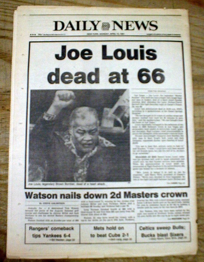 Joe louis essay picture