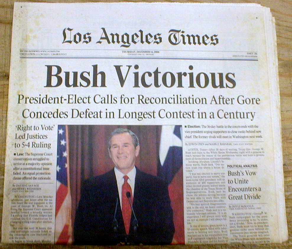 presidential elections between al gore and george w bush The washington examiner’s tim carney wants everybody to know that the supreme court really, truly did not hand the presidential election to george w bush “you can disagree with the ruling in . presidential elections between al gore and george w bush The washington examiner’s tim carney wants everybody to know that the supreme court really, truly did not hand the presidential election to george w bush “you can disagree with the ruling in .