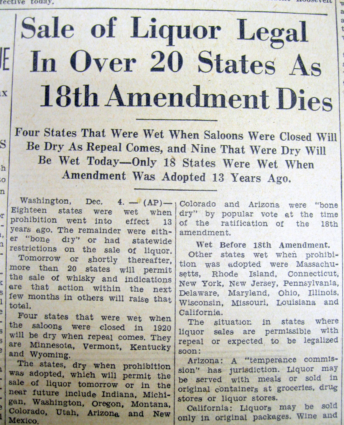 the eighteenth amendment The eighteenth amendment banned making, transporting, and selling alcoholic beverages throughout the united states. the eighteenth amendment The eighteenth amendment banned making, transporting, and selling alcoholic beverages throughout the united states.